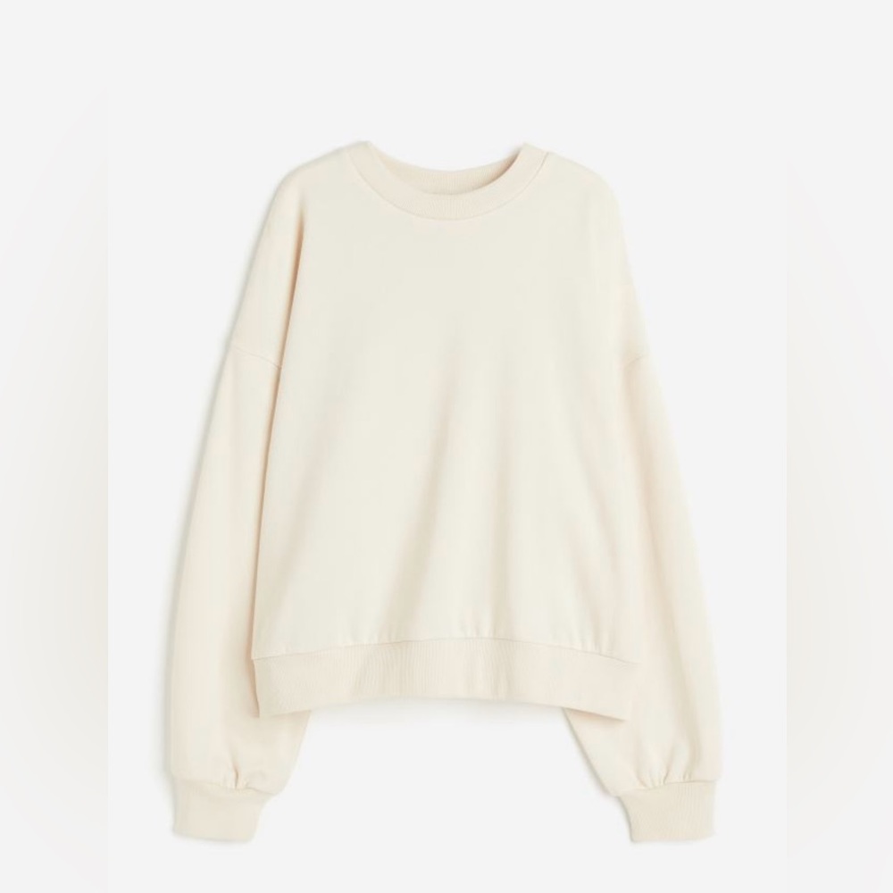 Off White Oversized Crewneck